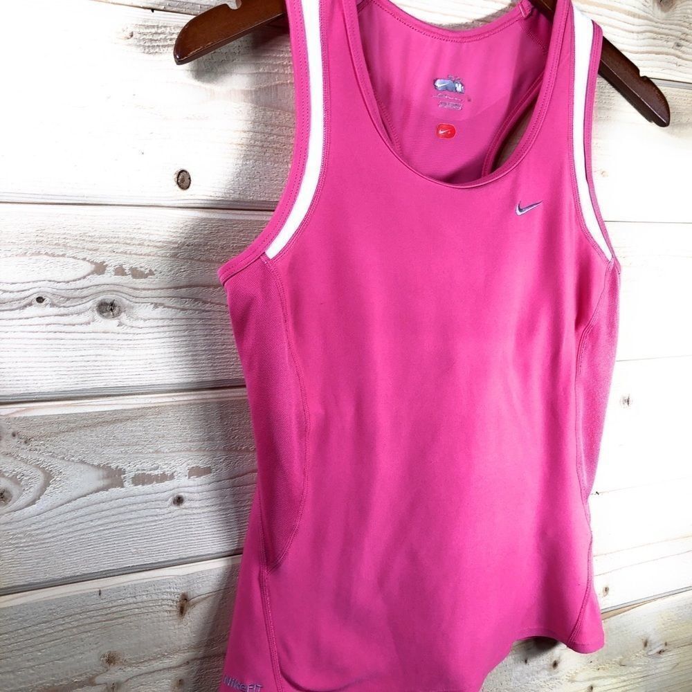 Nike Racerback Tank Top With Built In Bra - Picture 3 of 7